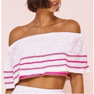Pitusa Peruvian Top Off the Shoulder NWOT